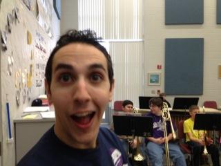 Mr. Feller gets excited about the great sounds!